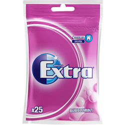 Extra Bubble Mint Gum 38 g