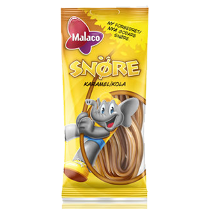 Malaco Snöre Karamell/cola