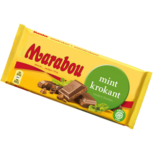 Marabou Mintkrokant 200 g