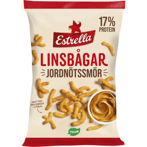 Estrella Linsbågar Jordnötssmö