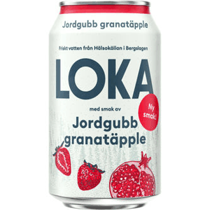 Loka Jordgubb/Granatäpple 33cl