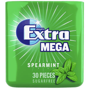Extra Mega Spearmint burk