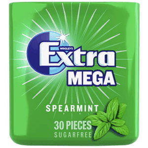 Extra Mega Spearmint burk