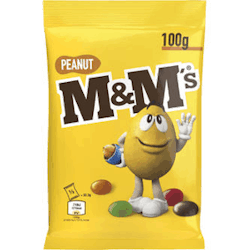 M&Ms Peanut bag 100g