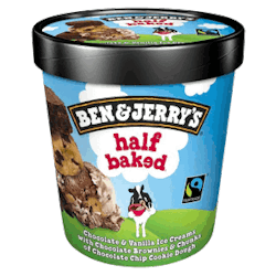 Ben & Jerry Half baked