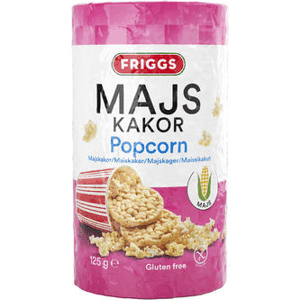 Friggs Majskaka Popcorn
