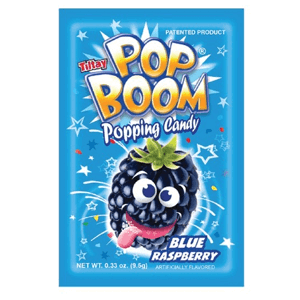 Pop Boom blue rasberry