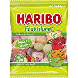 Haribo Fruktfilurer Sur 75g