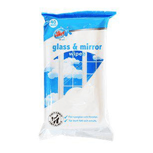 Våtservett Glasrengöring