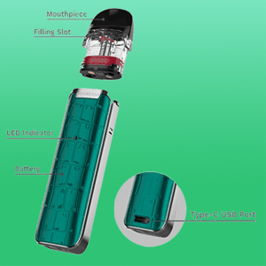 Vaporesso Luxe Q Matte Silver