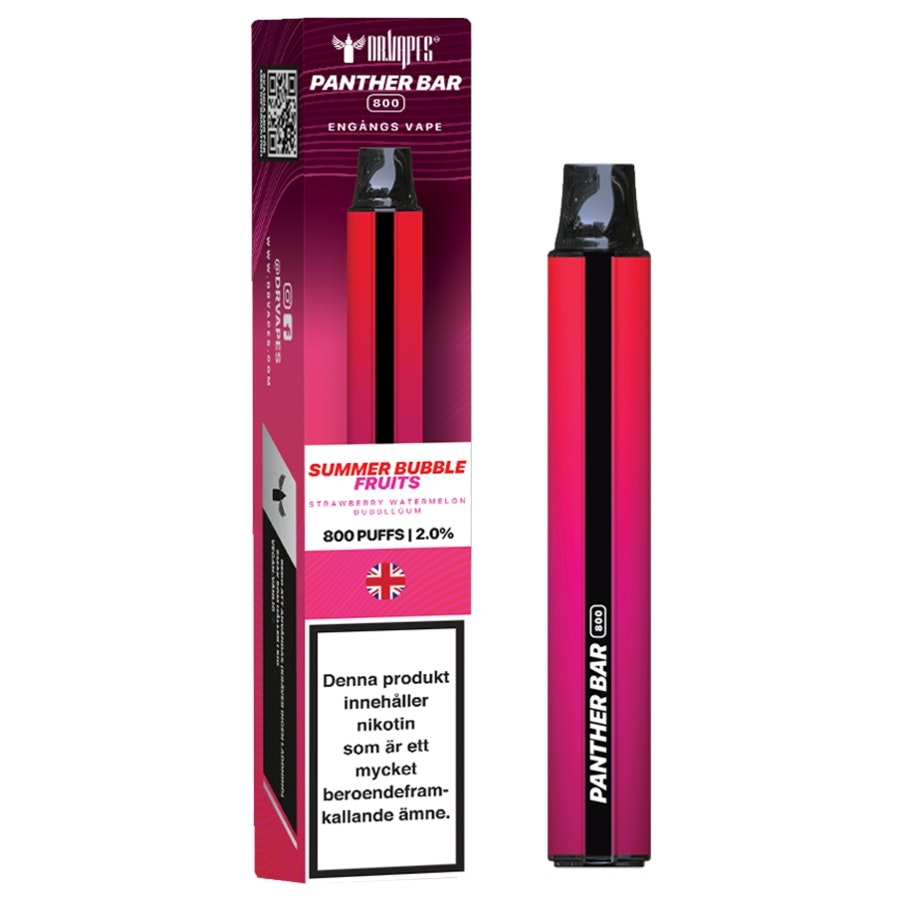 Panther bar strawberry,watermelon 20mg pod
