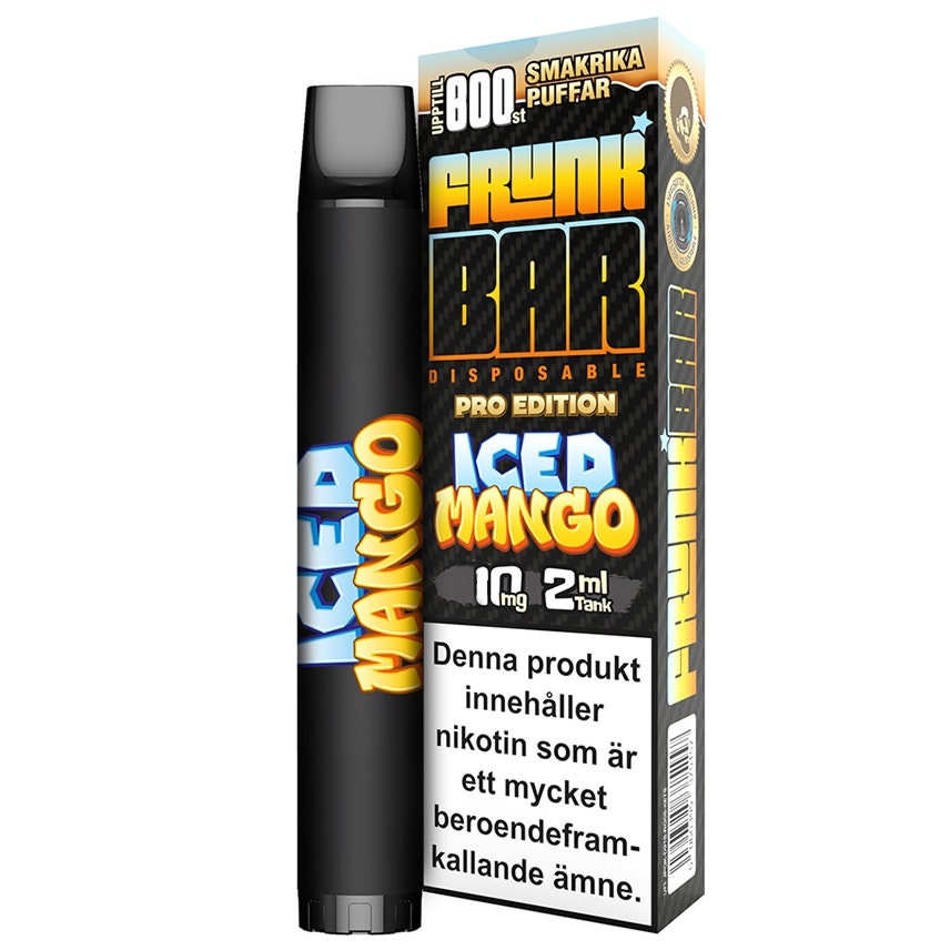 Frunk bar iced mango 10mg