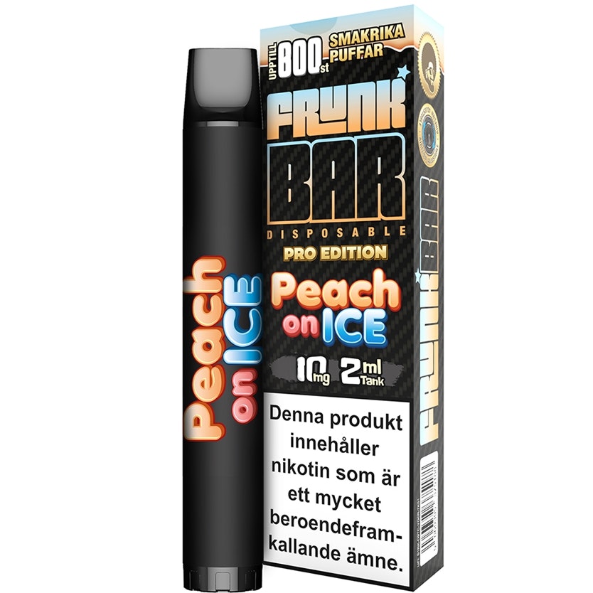 Frunk bar peach on ice 10mg