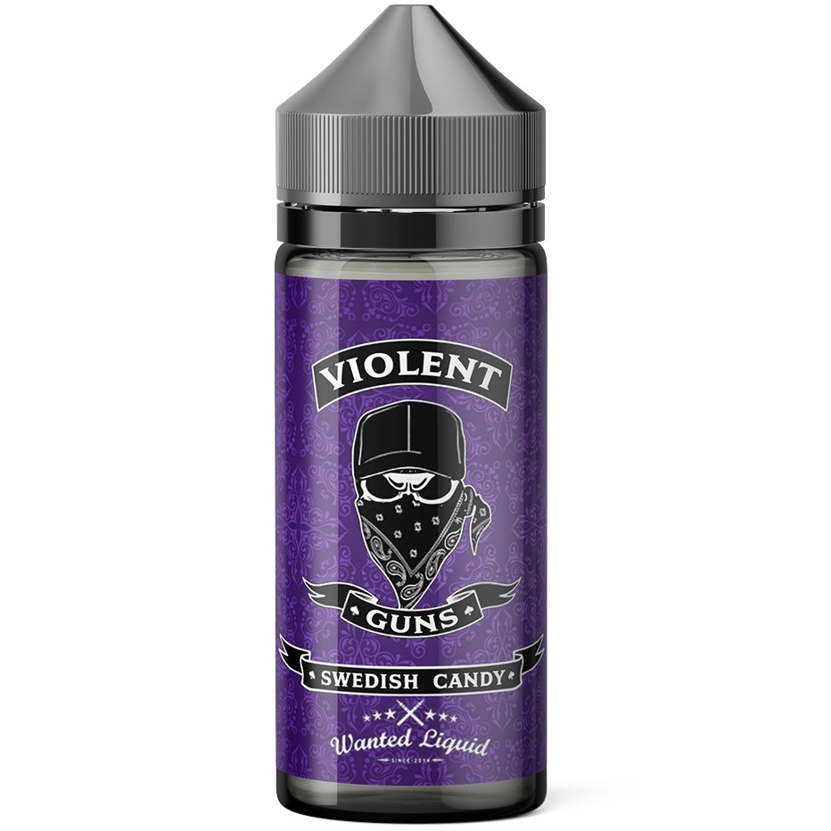 Swedish candy violent guns 100ml