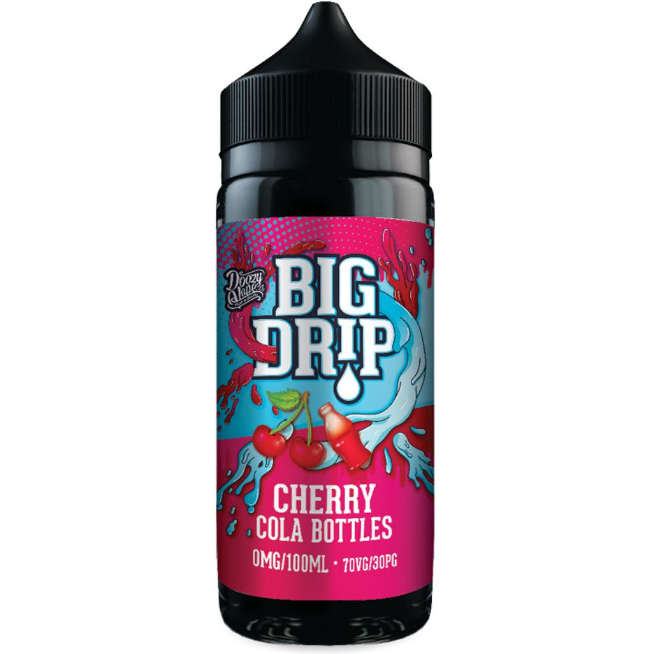 Big drip cherry cola bottles 100ml