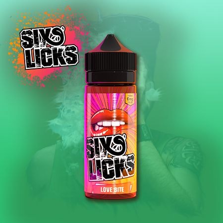 Six licks love bite 100ml