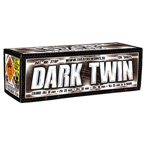 Dark Twin paperbox 2 tårtor