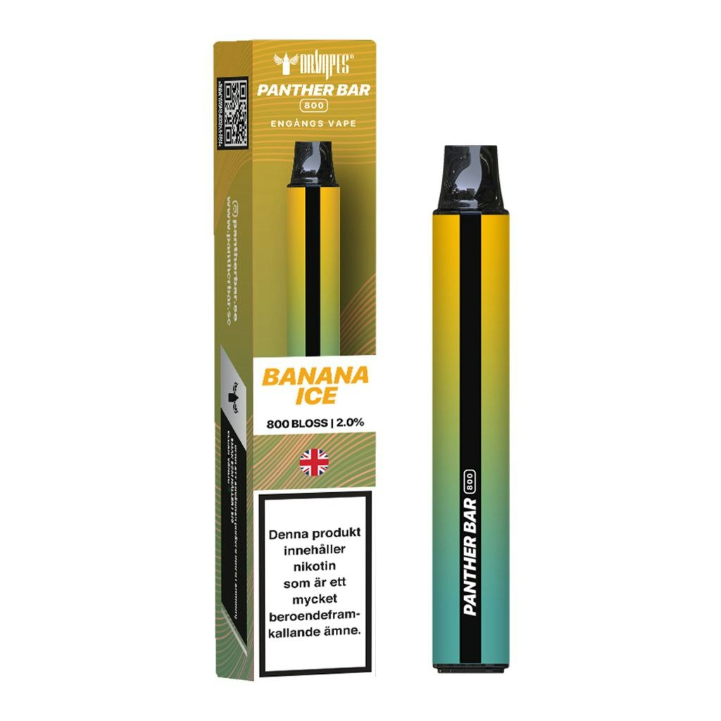 Panther bar banana ice 20mg pod