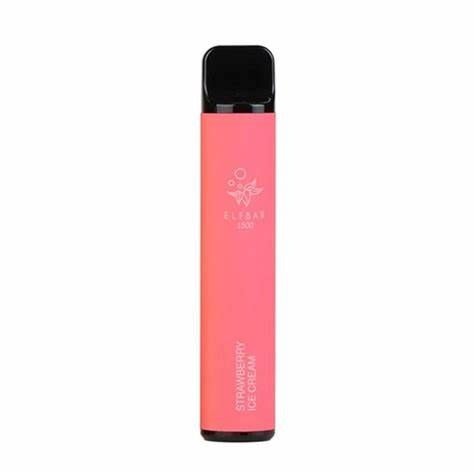 Elfbar strawberry ice cream pod