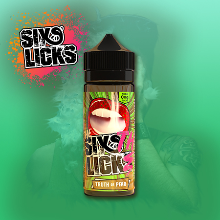 Sixs licks truth or pear 100ml
