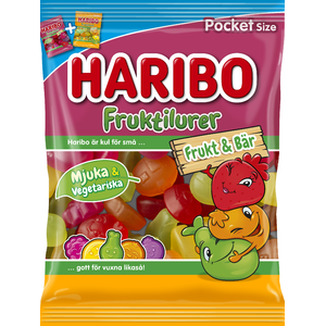 Haribo fruktilurer frukt & bär 80g