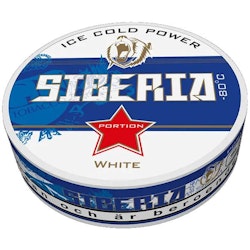 Siberia white ice cold