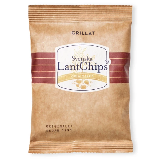 Svenska lantchips grillat 40g