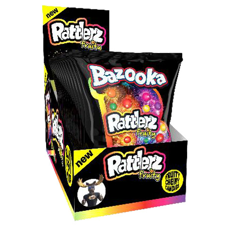 Bazooka rattlerz fruity 120g