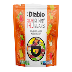 Diablo sf gummy bears jelly 75g