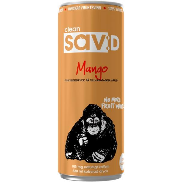 Clean savd mango 33cl