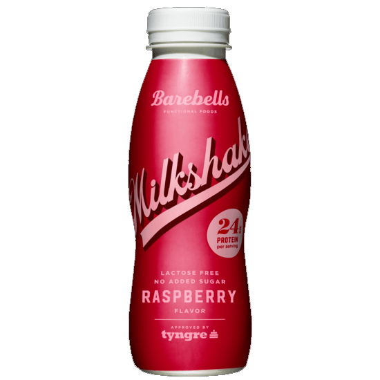 Barebells milkshake rasberry 33cl