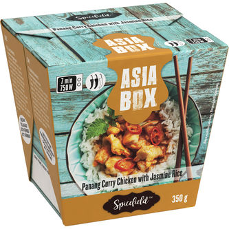 Asia box panang curry chicken 350g