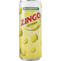 Zingo citron sockerfri 33cl