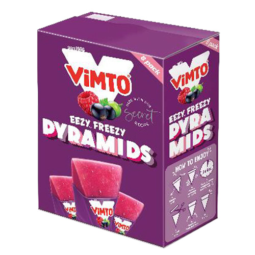 Vimto freezy pyramids 8 pack
