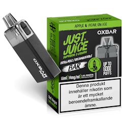 Just juice oxbar apple pear ice 14mg 2ml