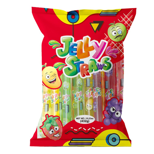 Jelly straws 432g
