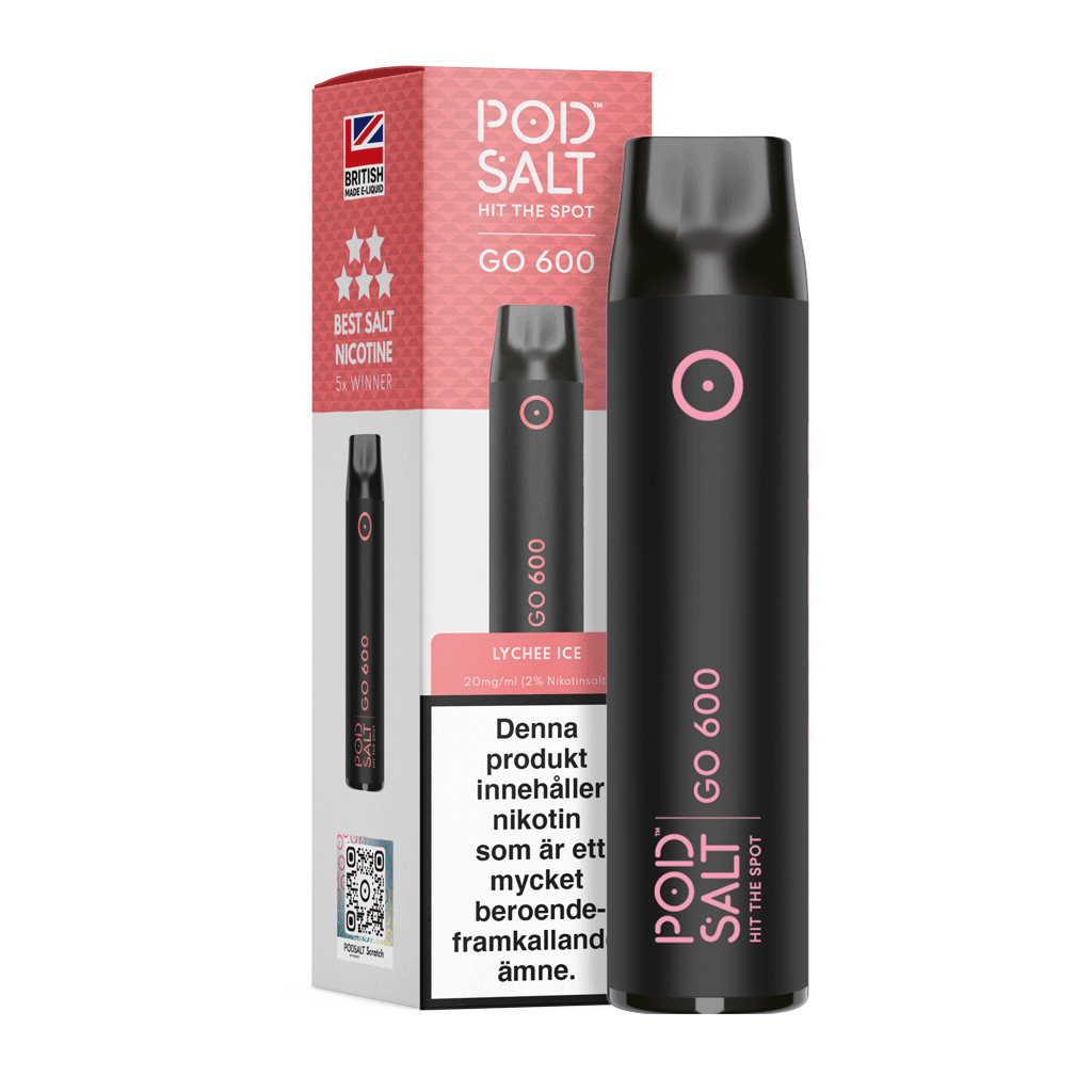 Podsalt go 600 lychee ice 20mg pod