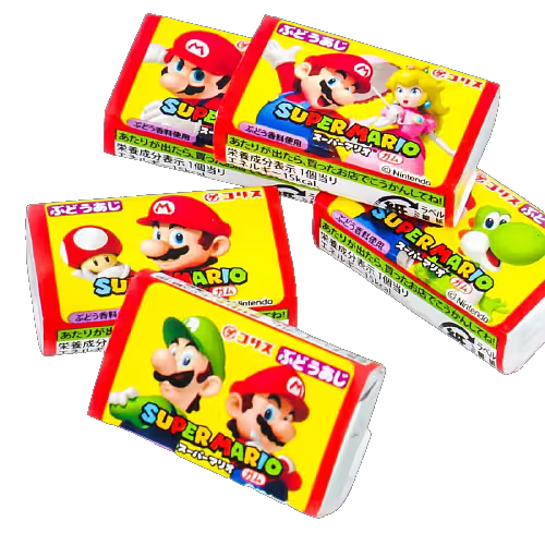 Super mario chewing gum 6g