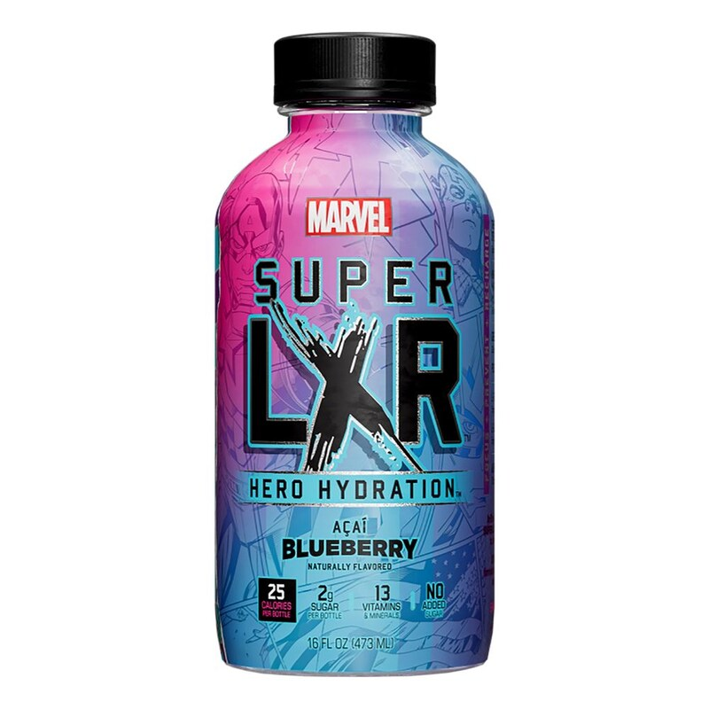 Marvel super LXR hero blueberry 47,3cl