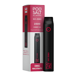 Podsalt go zero 2500 cherry ice 0mg