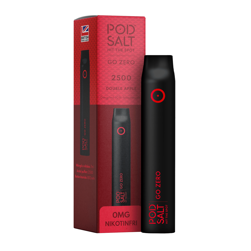 Podsalt go zero 2500 double apple 0mg