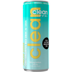 Clean drink fresh soda 33cl