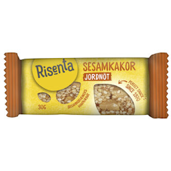 Risenta sesamkakor jordnöt 30g