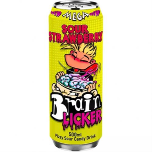 Brain licker sour strawberry 50cl