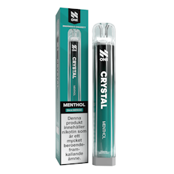 N one crystal menthol 20mg