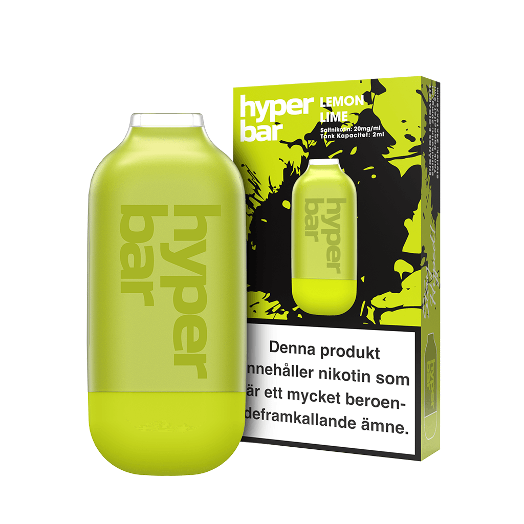 Hyper bar lemon lime 20mg