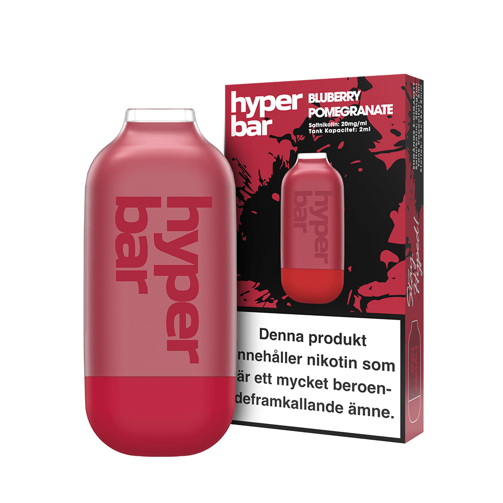 Hyper bar blueberry pomegranate 20mg