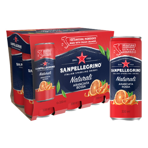 Sanpellegrino aranciata rossa 33cl