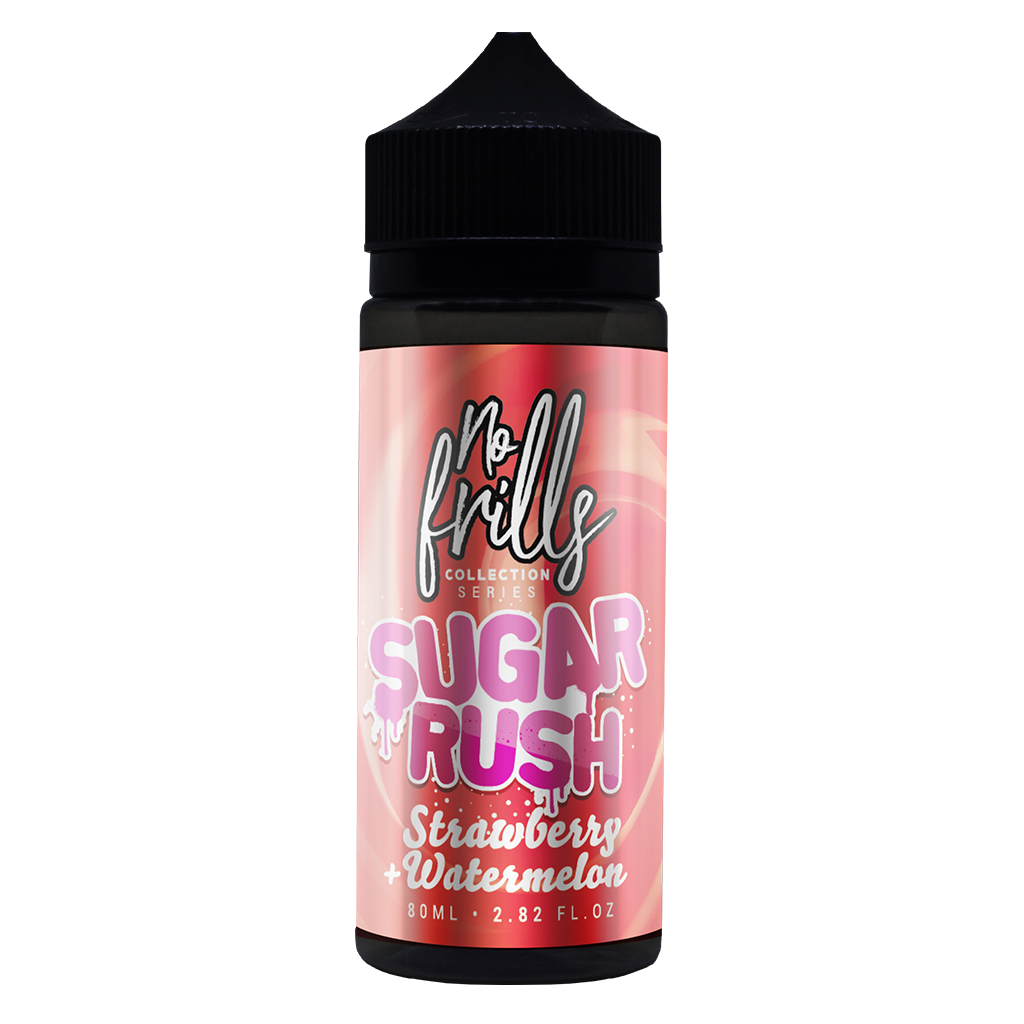 No frills sugar strawberry 100ml