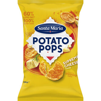Potato pops supremecheese 100g